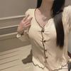 Женская пижама Taro Purple Modal Cotton во французском стиле с длинными рукавами и подкладками для груди — идеальный вариант для весны и осени.