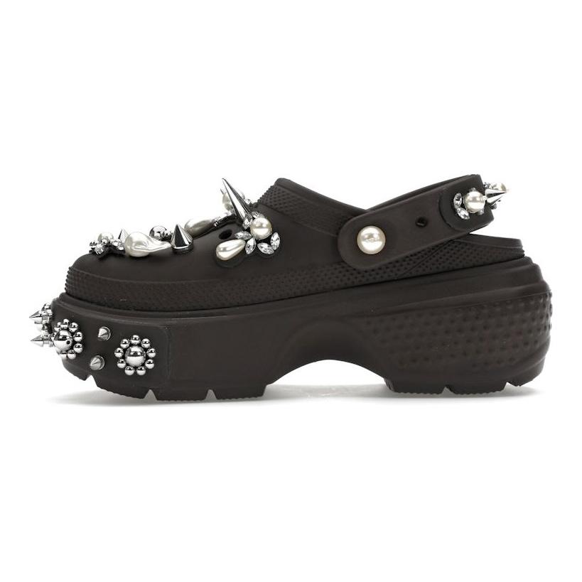 Crocs Кроссовки женские Stomp Clog Simone Rocha Espresso 210942-206