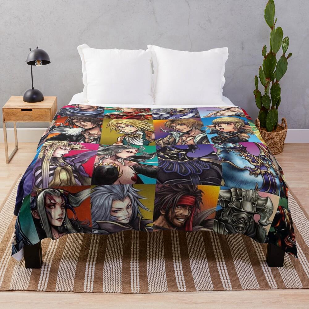 Final Fantasy Throw Blanket
