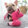 New Pet Dogs Cute Plush Flamingo Bite Chew Toys Chihuahua/Yorkshire/Bulldog/Pug/Corgi Small Dog Interactive /Squeaky Sound Toys