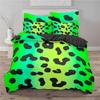 Leopard Print Duvet Cover Set King Size Africa Animal Bedding Set For Girls Boys Children Teen Colorful Leopard Twin Quilt Cover