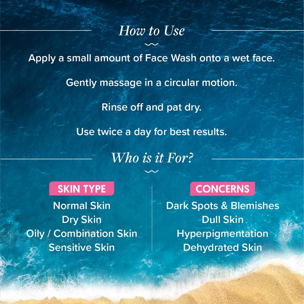 Aqualogica Radiance+ Smoothie Face Wash 100 ml Gentle Foaming Cleanser For Daily Glow, Smooth Texture And Balanced Hydration