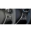 Для BMW 1/2/3/4 серии F20 F21 F30 F32 F34 углеродное волокно, кнопка рулевого колеса, рамка, накладка, наклейка для украшения салона автомобиля