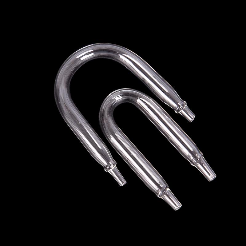 Диффузор Co2 для аквариума, обратный клапан U-образной стеклянной трубки S/M/L