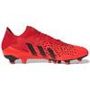 Adidas Predator Freak.1 Low AG Demonskin - Солнечно-красные мужские кроссовки Core-Black GZ2809