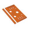 Cutting Machine Base Plate 28x15cm Cuttable 10cm 4 Inch Circular Saw Guide Bottom Plate for Woodworking