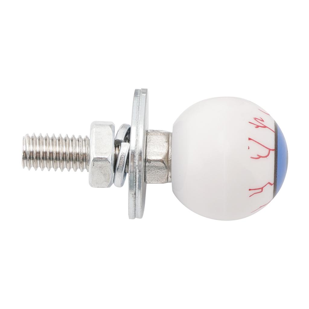 4x Нестандартный болт-винт для номерного знака «глазное яблоко» пластиковый мотоцикл чоппер трайк