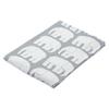 Одеяло Nishikawa Gauze Pile Finlayson FR04802002, Одинарное, Стираемое, 100% хлопок, Elefanti, Мягкое, Серое,