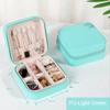 Jewelry Organizer Display Travel Jewelry Case Boxes Portable Jewelry Box Leather Storage Joyeros Organizador De Joyas KTY