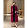 Retro Embroidered Velvet Cheongsam Coat for Middle-Aged and Elderly: Stylish & Versatile Autumn/Winter Outerwear