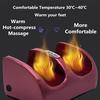 3 Levels Adjustment Foot Massager  Kneading With Warm Hot-compress