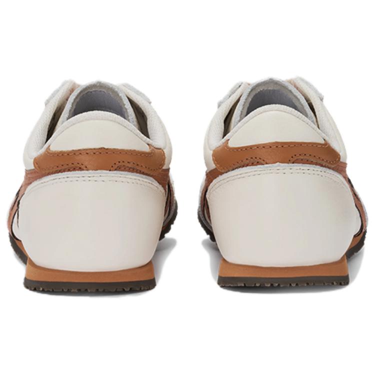 ONITSUKA TIGER Machu Racer Модные Универсальные Нескользящие Прочные Низкие Повседневные Кроссовки Унисекс Белый Оранжевый 1183B770-109