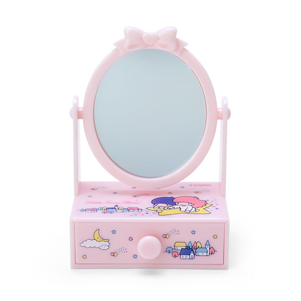 Sanrio Sanrio Зеркальная подставка Little Twin Stars Kikirara LITTLE TWIN STARS 14 x 10 x 6 см Модные товары Sanrio Forever Персонаж 114278 SANRIO