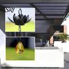 Heavy Duty Rain Chain Outdoor Lotus Metal Garden Hanging Easy to Hang Catcher Cups Outside Gutters Downspouts Replacement Decorative Iron