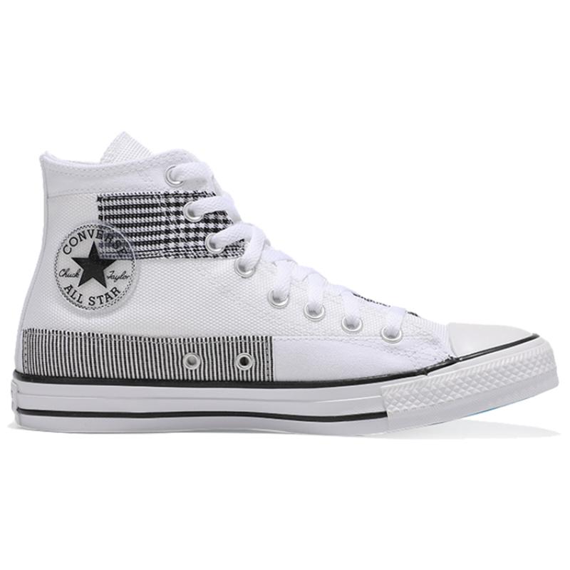Converse All Star Get Tubed Высокие кеды на шнуровке с круглым носом, холщовые, унисекс, белые