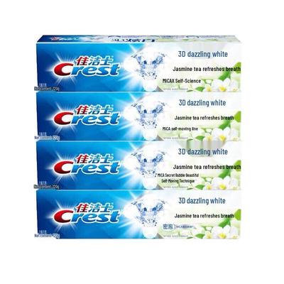 Зубная паста Crest 3D White Свежесть жасминового чая, 4 шт.