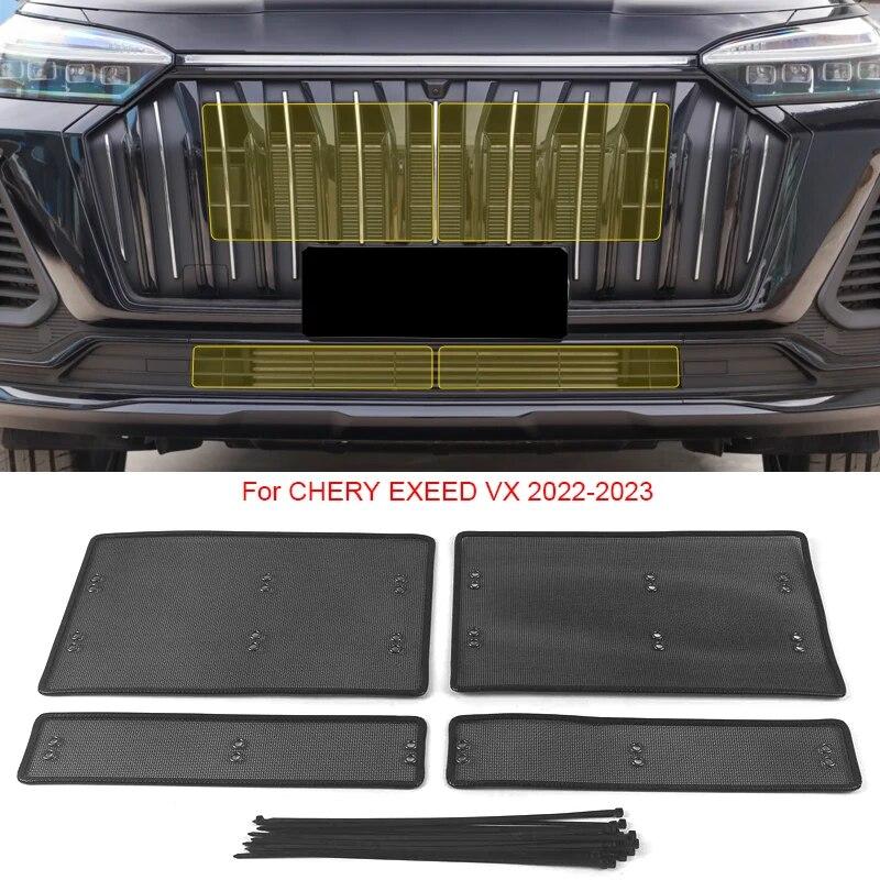 Автомобильный защитный чехол для воздухозаборника от насекомых, вставка Airin, сетчатый вентиляционный фильтр для гоночного гриля для CHERY EXEED VX 2021-2025, автомобильный аксессуар