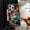 Классический Винтажный Ретро Автомобиль Мягкий Чехол для Телефона для iPhone 15 16 17 Pro Max 17Air 16E 14 Plus 13 12 Mini Ударопрочный Чехол Задняя Панель