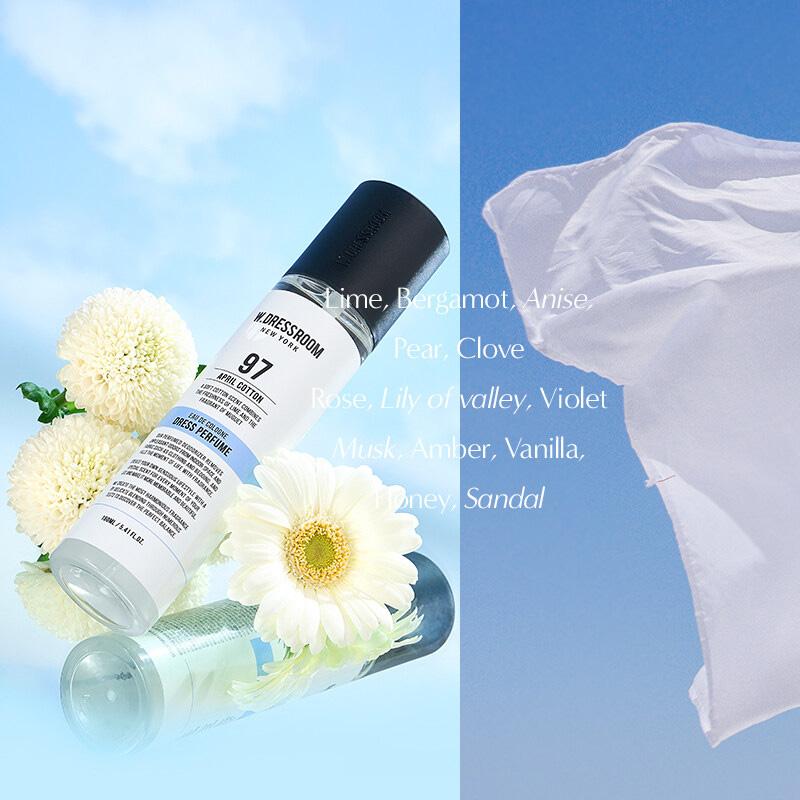 W.DRESSROOM Гипоаллергенные и антибактериальные духи Dress&Living Clear, включая выбор BTS, 160 мл+80 мл (36 вариантов)