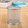 Подставка для карандашей с металлической сеткой, держатель для ручек, офисный настольный органайзер для ручек, квадратный круглый ящик для ручек, горшок для ручек, контейнер, держатель для ручек, чехол для хранения