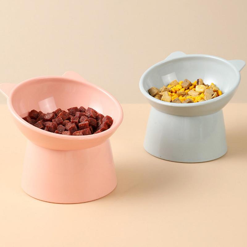 Миска для кошек, высокая миска для собак, защита для шеи, миски для собак, кошек, товары для домашних животных, кормушки, поилки для воды, высокие кормушки, тарелка