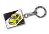 MKJP Custom Keychain Toyota Windom MCV30 Early Model Base: Черный цвет автомобиля: желтый