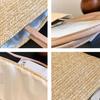 INS Style Straw Bucket Bag Summer Women Handbags Casual Beach Totes Bag  Girls