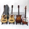 Эксклюзивные деревянные модели гитар для украшения кукольного домика, реквизит для фотосъемки