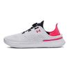 Under Armour Ua Flow Slipspeed Trainer Syn Кроссовки для тренировок с низким верхом без шнурков Boa, прочные, дышащие, унисекс, бело-черно-красные 3027049-104
