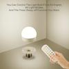 Rechargeable Light Bulbs with Remote Control E26/E27 Screw Mouth Atmosphere Light Bulb Timeable RGB Dimmable Magnetic Attraction