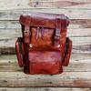 Кожаный рюкзак, Кожаный рюкзак ручной работы, Персонализированный кожаный рюкзак для ноутбука, Кожаный походный рюкзак, Кожаная походная сумка Мужчины Женщины