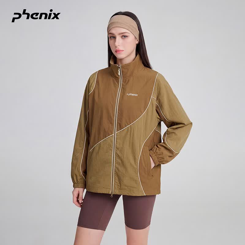 Унисекс Повседневная куртка Phenix+ 2026SS с цветовыми блоками