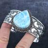 Браслет-манжета Republic Larimar Gemstone из стерлингового серебра 925 пробы, регулируемый