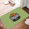 Horror Pumpkin Door Mat Halloween Theme Entrance Door Mat Home Door Decoration Front Door Welcome Mat Living Room Bedroom Carpet