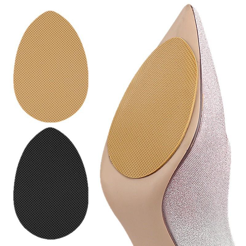 Силиконовые противоскользящие звукопоглощающие накладки на подошвы обуви: Износостойкие наклейки для балеток, туфель на каблуке и кожаной обуви.