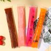 50Pcs Disposable Popsicle Bag with Funnel Leak-proof Zip Seals BPA-Free Freezer Tubes for Ice Pops Yogurt Juice Smoothies