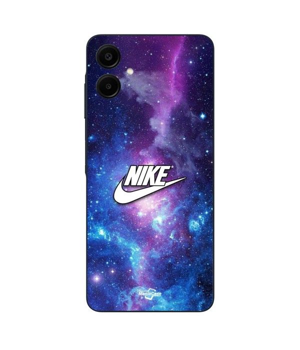 Coque de téléphone - Maniacase - Samsung Galaxy A06 - Silicone - Logo Nike - Espace coloré