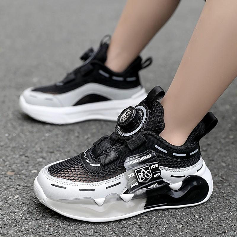 2026 New Boys 'sneaker Single-mesh Breathable Middle Boys' Sneaker Skid-proof Girls 'fashionable Children's Shoes Trend