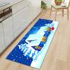Christmas Kitchen Sand Carpet Doormat Long Floor Mat
