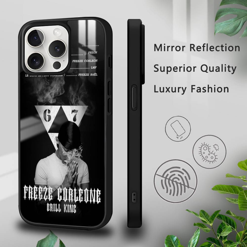 F-Freeze Corleone 667 CFR Чехол для телефона для iPhone 17 16 15 14 13 12 11 Pro Max Plus Mini Plus Жесткая зеркальная поверхность Защитный Funda