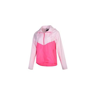 Куртка с капюшоном и застежкой-молнией Color Block, женские куртки, розовые BV3940-664