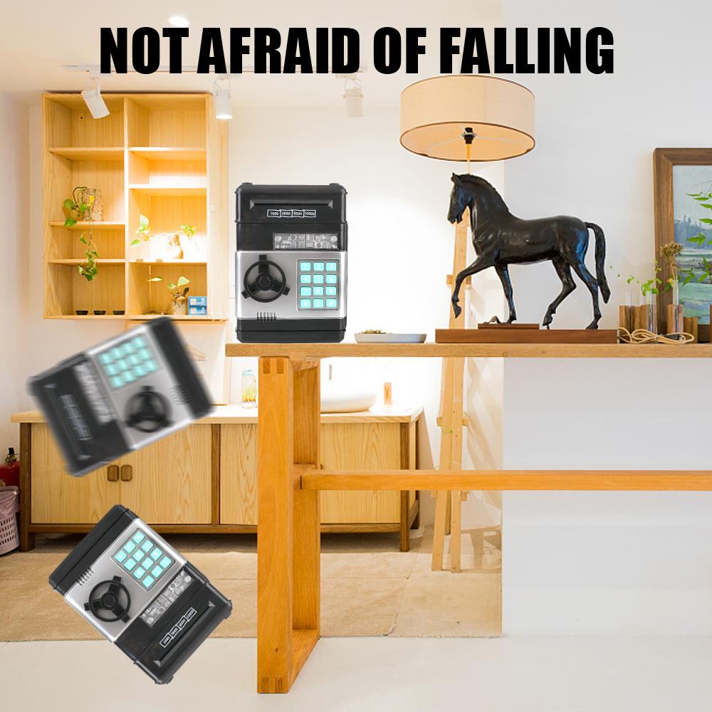 Копилка для монет и наличных, счетчик электронных паролей, копилка, мини-сейф, детский подарок, автоматический кодовый замок, копилка