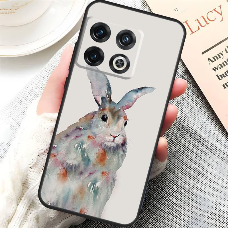 Whale Bird Rabbit Cover For OnePlus 15 13 13R 13T 12 12R 10T 11 10 Pro OnePlus Nord 5 CE 4 3 Lite N20 N30 Case