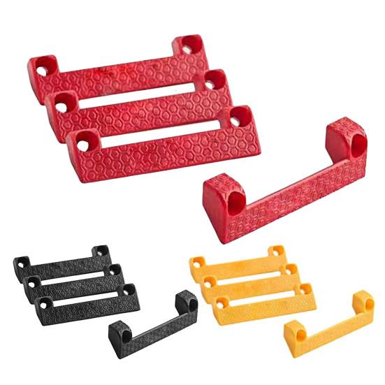 4 шт. Универсальный держатель для инструментов с зажимом и винтами, прочная многофункциональная рулетка, маркер для очков, дома, гаража, вешалка для инструментов, стойка для хранения