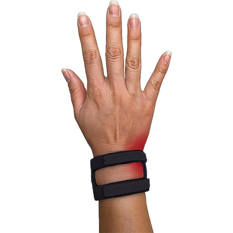 2x Регулируемый бандаж для запястья при повреждениях TFCC, Универсальный размер, Поддержка левого и правого запястья, Упражнения с отягощениями