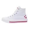 Converse Chuck Taylor All Star Lift Platform High GS Valentines Day 2025 Детские кроссовки Кремовый Винтажно-Белый Красный A10716C