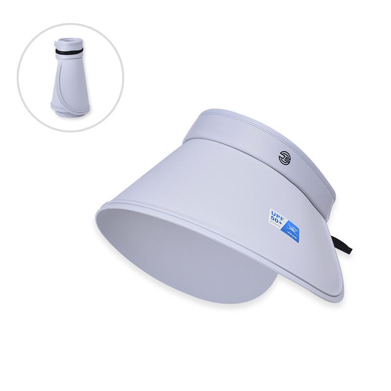 Защита от УФ-излучения UPF50+ для защиты лица, защита от солнца, шляпа с открытым верхом, летняя, для улицы, с широкими полями, для детей 8500