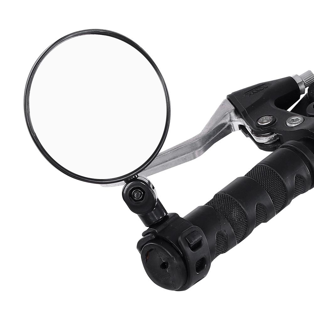 Обзор руля велосипеда мотоцикла Вид сзади Вращение на 360 градусов Зеркало Аксессуар для велосипеда