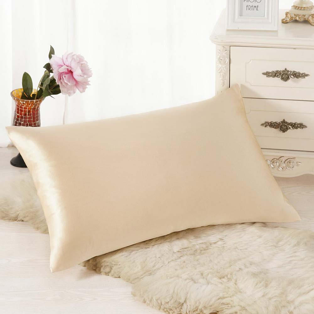 Rectangle Cushion Cover Silk Throw Pillow Case Pillowcase