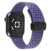Magnetic Sports Silicone Strap for Apple Watch 49mm 45mm 44mm 41mm 40mm 42mm 38mm Rubber Band for IWatch Series 9 8 7 6 5 4 Se Ultra 2